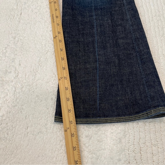 AG Adriano Goldschmied The Merlot Low Rise Bootcut Jeans Dark Wash - Picture 13 of 14